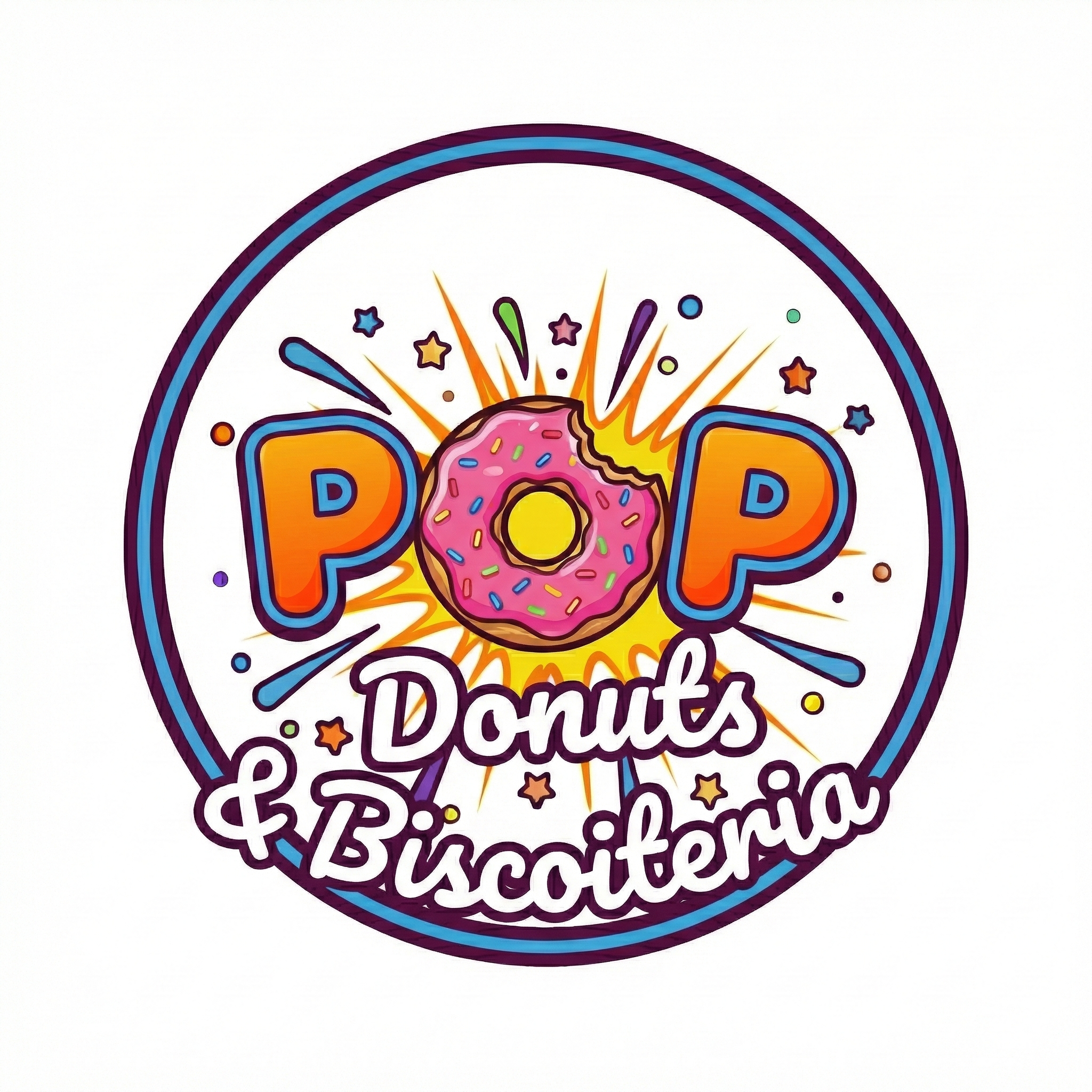 Pop Donuts Logo
